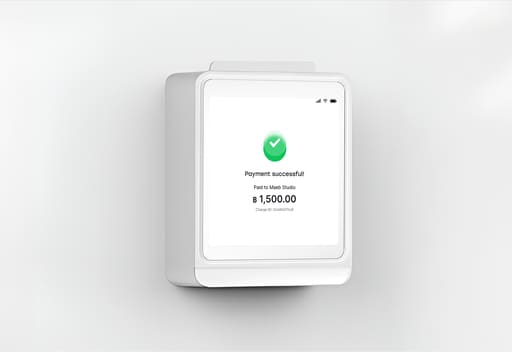 Thumbnail of a payment terminal on a stand